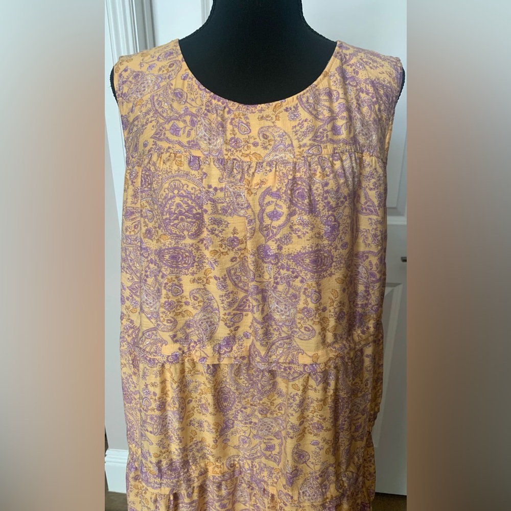 J.Jill Multicolor Tiered Maxi Dress - Picture 4 of 10